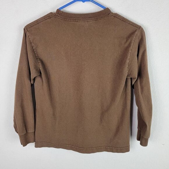 Army of the One Brown Cotton Long‎ Sleeve T-Shirt - Picture 6 of 7